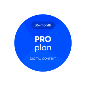 PRO plan (36-month subscription)